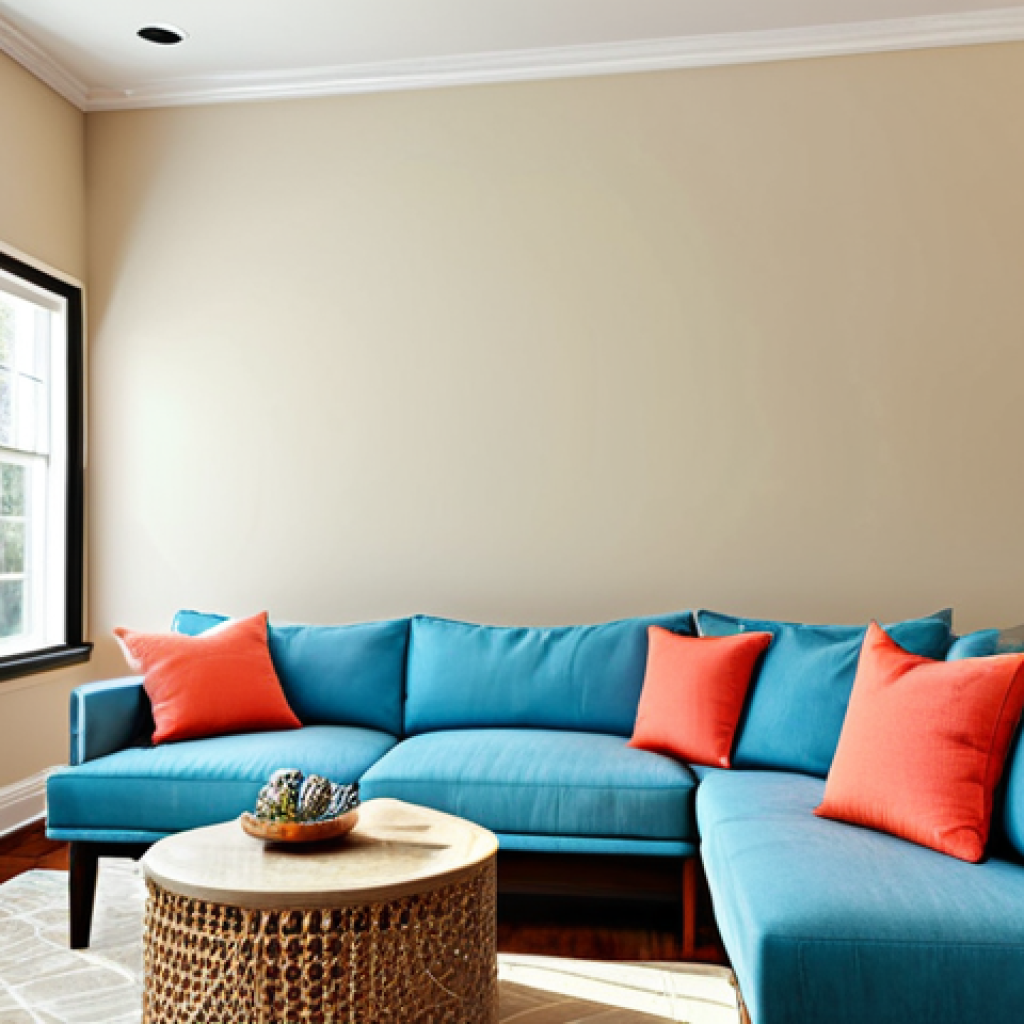 리빙코디네이터 고수의 팁과 요령 - Harmonious Living Room - Color Harmony**

"A bright and airy living room interior. The color scheme ...