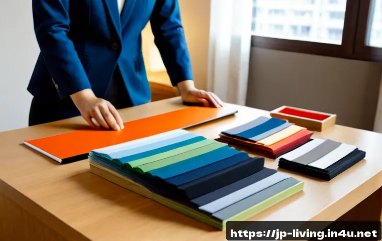 리빙코디네이터 공모전 참여 팁 - Photorealistic Japanese home interior consultant preparing for a living space design competition, ne...